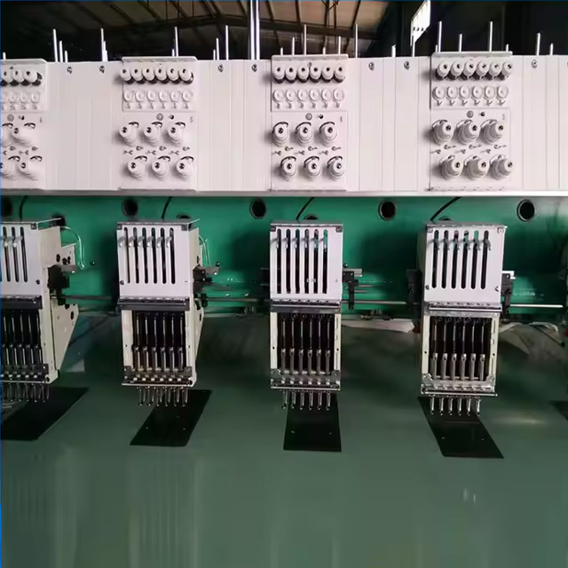 High-Speed 6 Needle 27 Head Flat Embroidery Machine for Sale